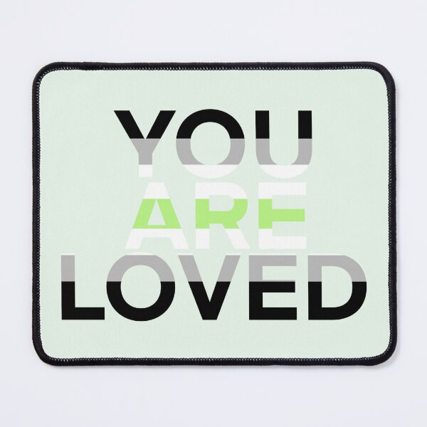 Item preview, You are loved (agender) designed and sold by Cosmic Kitty Colors.