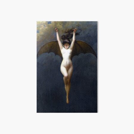 Item preview, La Femme Chauve-Souris - The Bat-Woman - Albert Joseph Pénot designed and sold by forgottenbeauty.