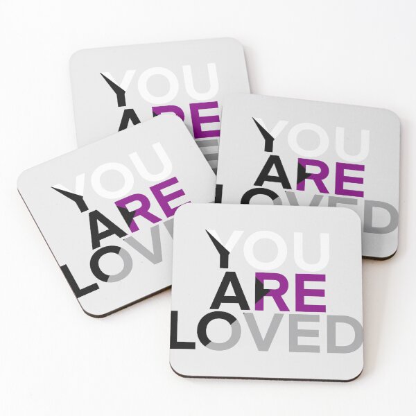 Item preview, You are loved (demisexual) designed and sold by Cosmic Kitty Colors.