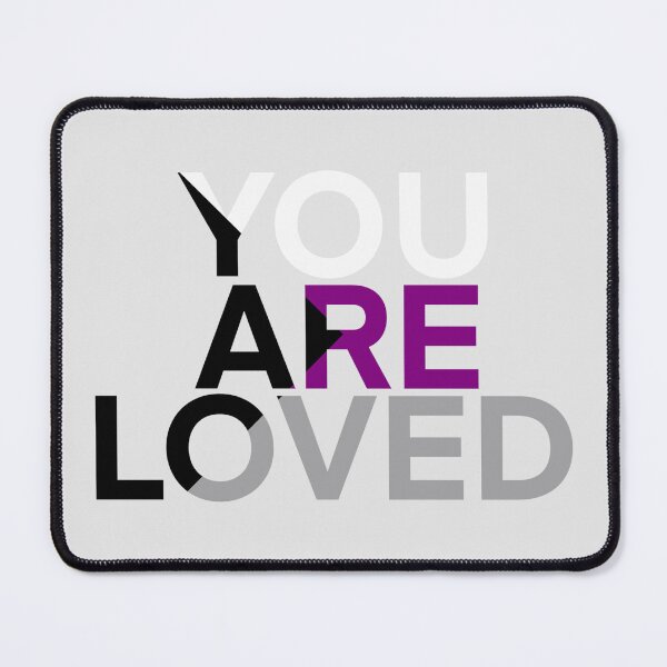 Item preview, You are loved (demisexual) designed and sold by Cosmic Kitty Colors.