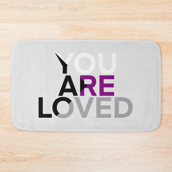 Item preview, You are loved (demisexual) designed and sold by Cosmic Kitty Colors.