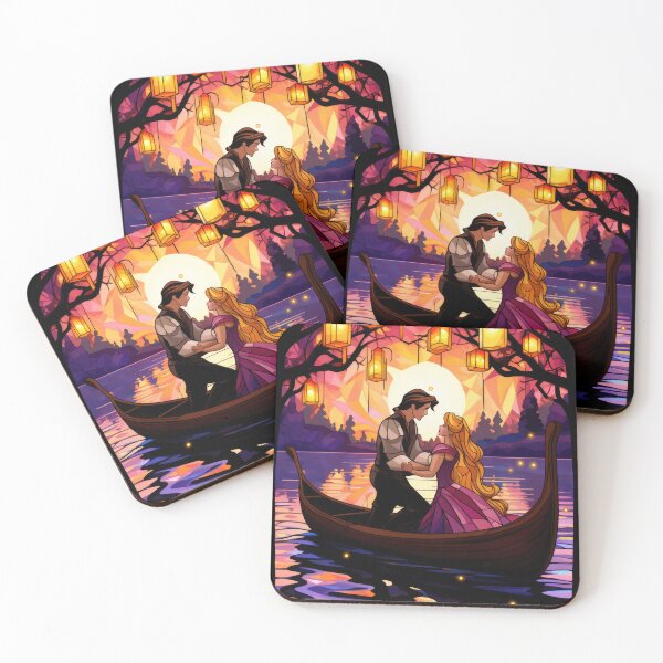 Item preview, Floating Lanterns Stained Glass designed and sold by lostinpixels.