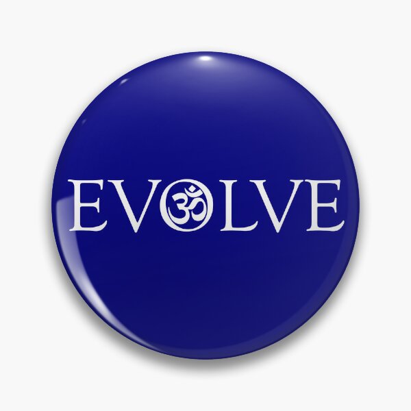 Item preview, Evolve Inner Peace (Aum) Navy Blue designed and sold by Peace & Love Shop.
