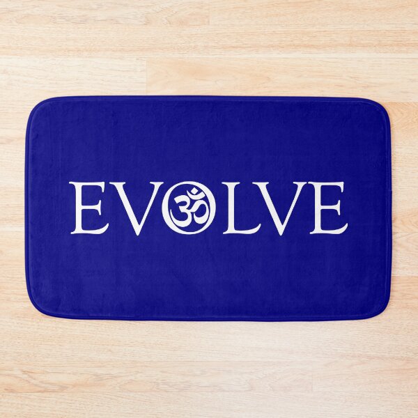 Item preview, Evolve Inner Peace (Aum) Navy Blue designed and sold by Peace & Love Shop.