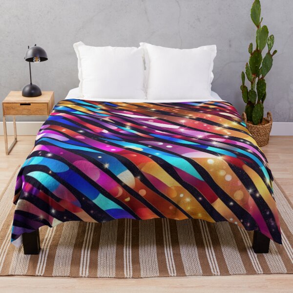 Item preview, Abstract Colorful Streamers Pattern designed and sold by calibrit.