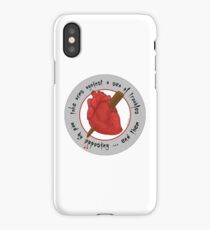 end them iPhone Case/Skin
