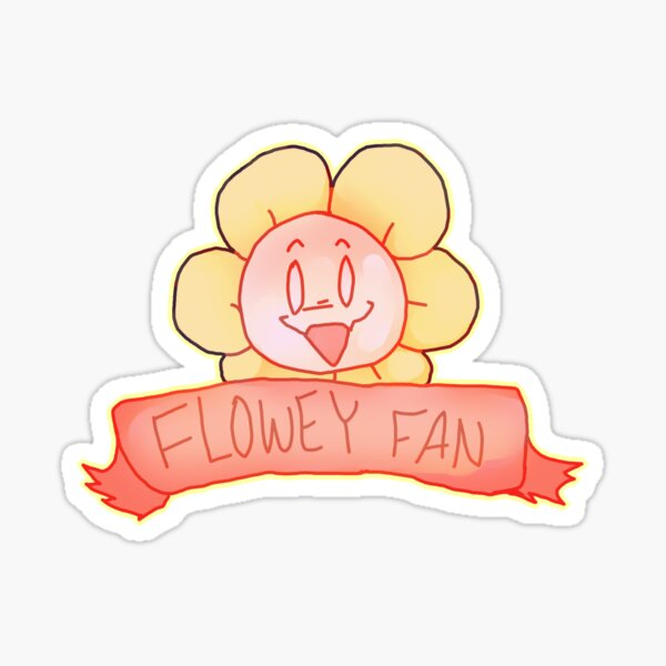 Evil Flowey the Flower Sticker for Sale by Metasaki