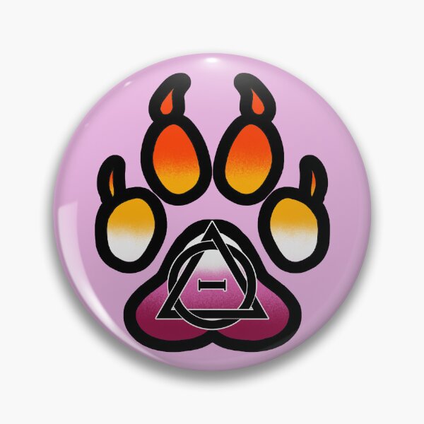 Artikel-Vorschau von Lesbische Therian Pride Wolf Paw, designt und verkauft von ChaotixDragon.