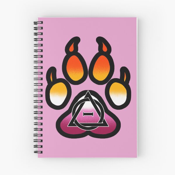 Item preview, Lesbian Therian Pride Wolf Paw designed and sold by ChaotixDragon.