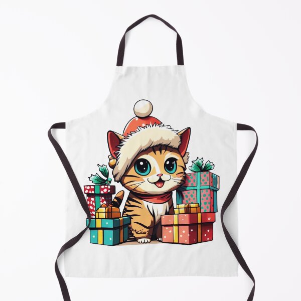 Item preview, Lovely Cute Kitty with Christmas gifts designed and sold by Arun Fernando.