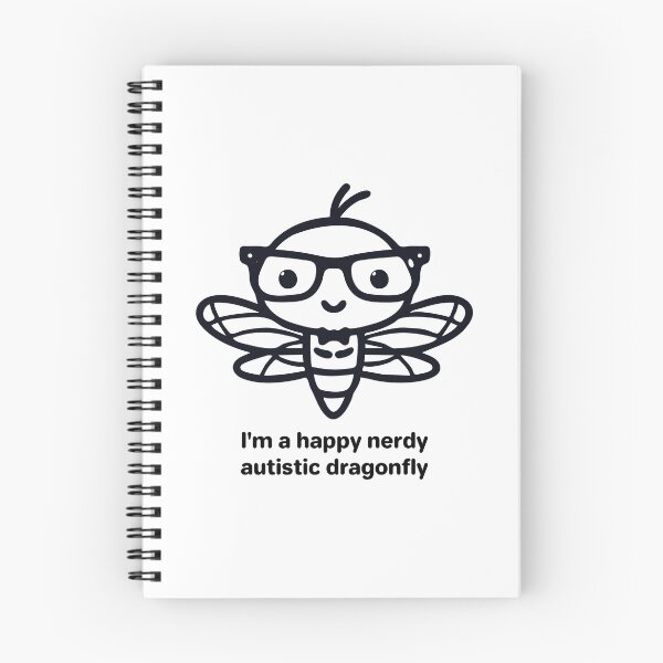 Item preview, I'm a happy nerdy autistic dragonfly designed and sold by ndmedia.