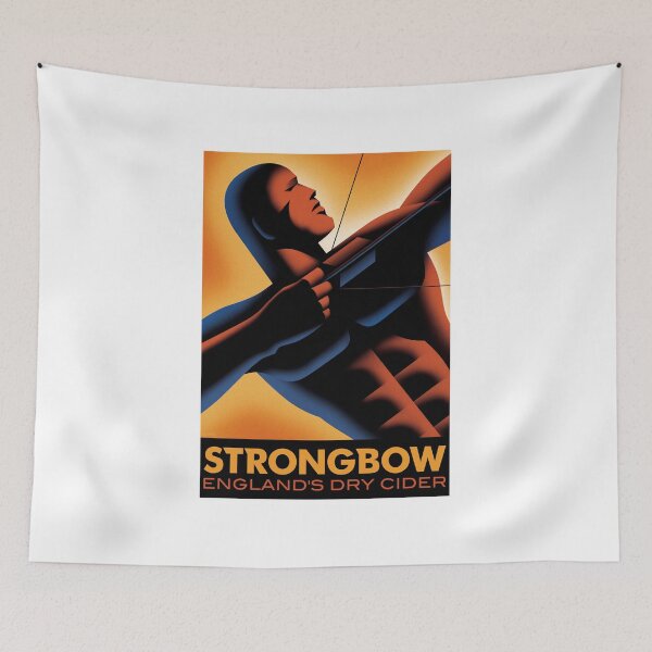 Item preview, RETRO ADVERTISING POSTER- STRONGBOW CIDER designed and sold by LRWIllustration.
