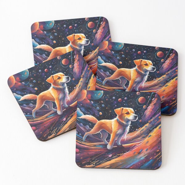 Item preview, The Joyful Cosmic Odyssey of the Canine designed and sold by SubRealArte.