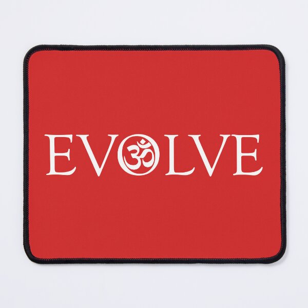 Item preview, Evolve Inner Peace (Aum) Scarlet Red designed and sold by Peace & Love Shop.