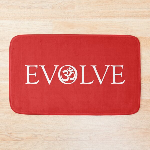 Item preview, Evolve Inner Peace (Aum) Scarlet Red designed and sold by Peace & Love Shop.