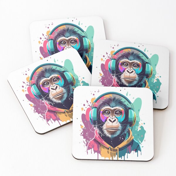 Item preview, Primate del hip hop designed and sold by WondersByMel.