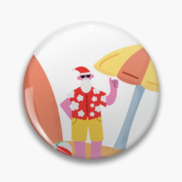 Item preview, Surfs Up Santa Claus Christmas Greetings designed and sold by Mirth and Magic.