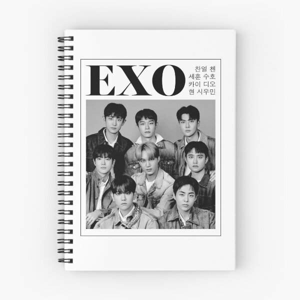 Item preview, EXO Bootleg Design K-Pop Group Magazine Cover designed and sold by mijuyah.
