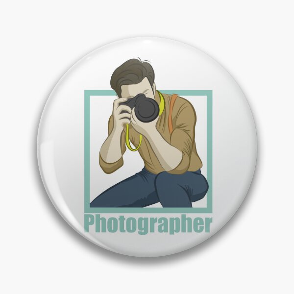 Item preview, Line Art Drawing of A Photographer designed and sold by CJansuebsri.