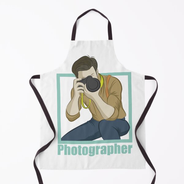 Item preview, Line Art Drawing of A Photographer designed and sold by CJansuebsri.