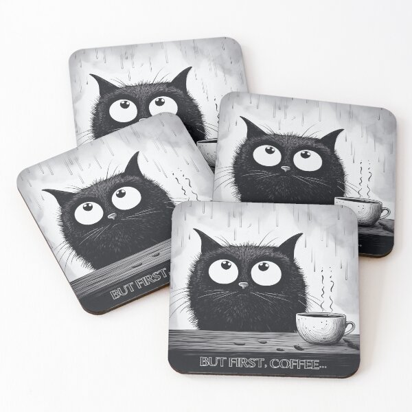 Item preview, But First, Coffee... designed and sold by Maria Angelica Maira.