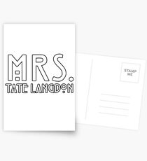 mrs. tate Postcards