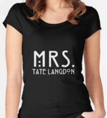mrs. tate Women's Fitted Scoop T-Shirt