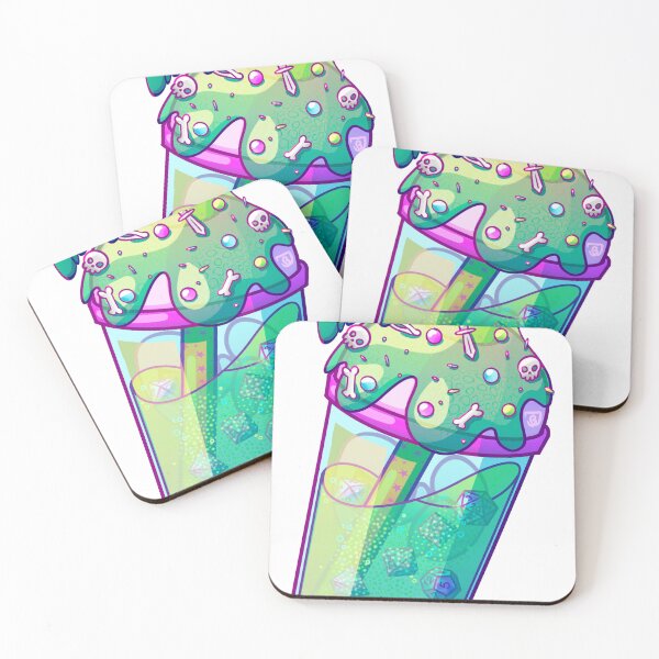 Item preview, Gelly Juice Dice Boba Tea designed and sold by VehementSqueaks.