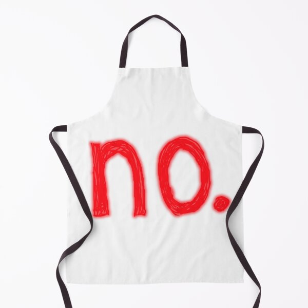 Item preview, No. The word in red letters with a full stop. designed and sold by claireseyeview.