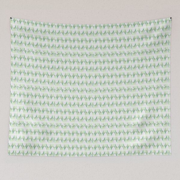 Item preview, Geometric design in green designed and sold by WildBeauty.