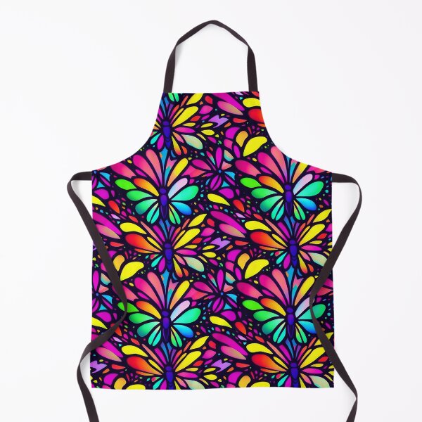 Item preview, Towering Neon Butterflies designed and sold by aurahealing.