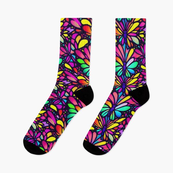 Item preview, Towering Neon Butterflies designed and sold by aurahealing.