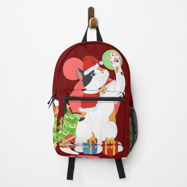 Item preview, CHRISTMAS TRICOLORED CAT designed and sold by ulricateodoro.