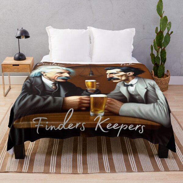 Item preview, Einstein and Tesla at a pub designed and sold by Roxburylane.