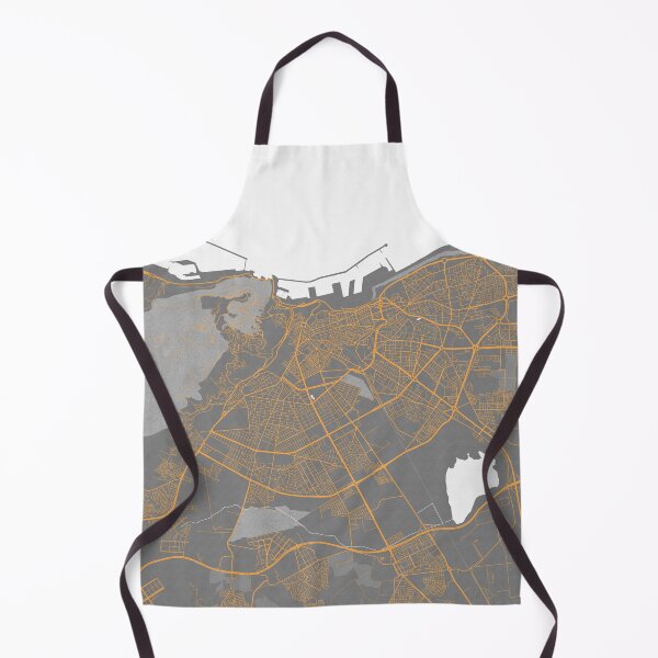 Item preview, Oran City Map of Algeria - Bauhaus designed and sold by deMAP.
