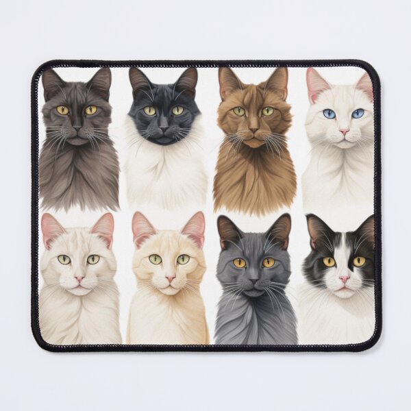 Item preview, Curious Cat Clowder designed and sold by holistech.