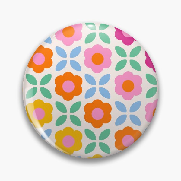 Item preview, Retro Flower Pattern #2 designed and sold by Gale Switzer.