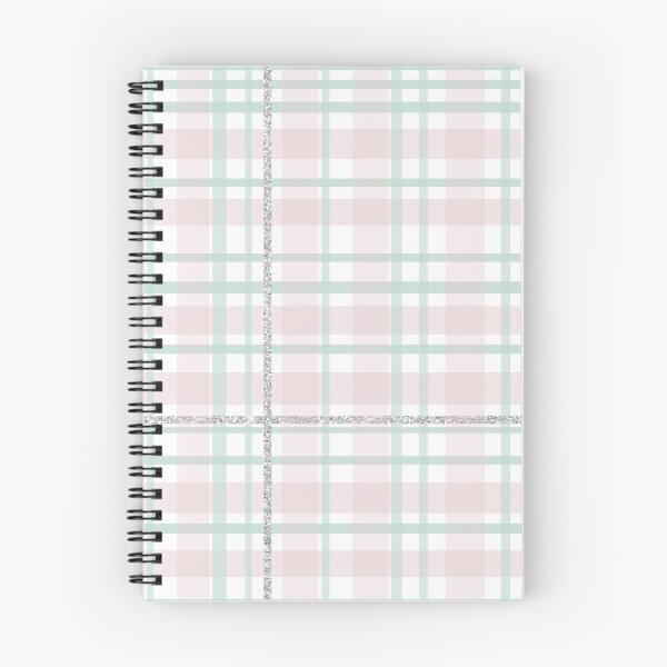 Item preview, Mint and Rose festive plaid pattern designed and sold by LVPRINTS.