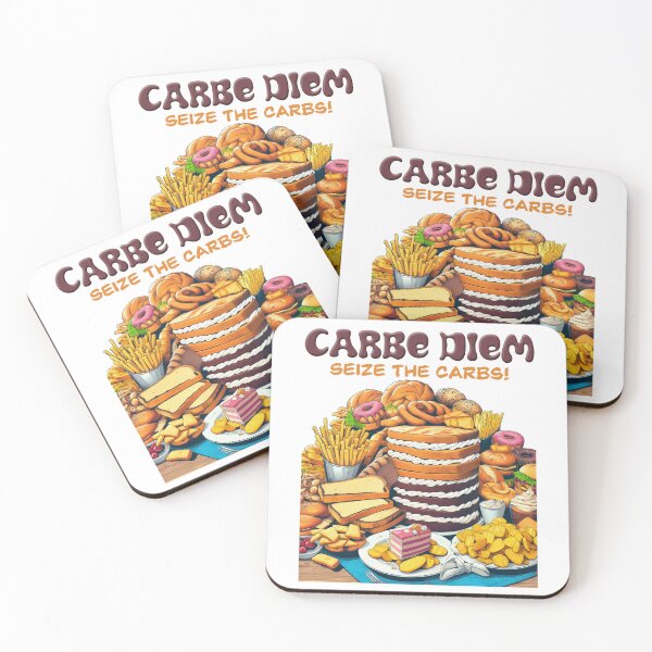 Item preview, Carbe Diem - Seize the Carbs! designed and sold by Matthew Kinnersly.