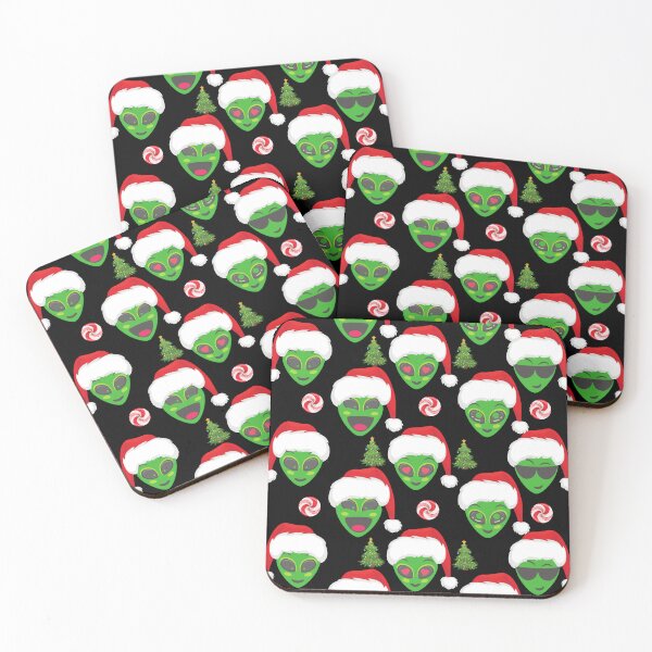 Item preview, Alien Santa designed and sold by MetalMoon.