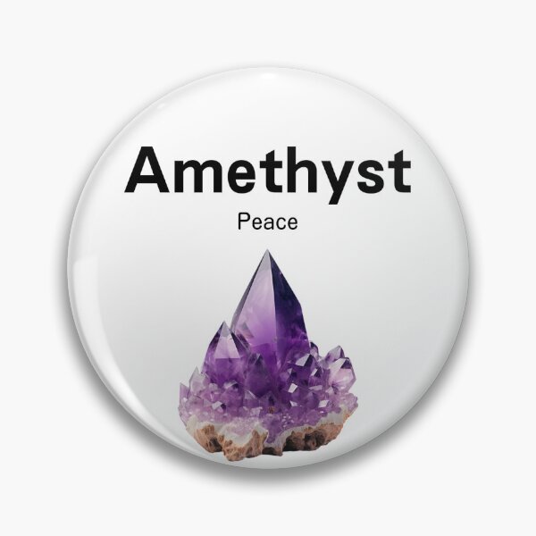 Item preview, Amethyst Peacekeeper Cluster designed and sold by peach-lab01.
