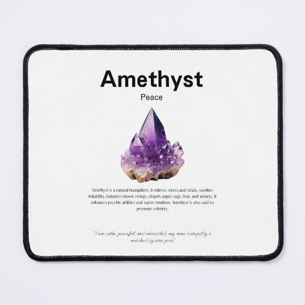 Item preview, Amethyst Peacekeeper Cluster designed and sold by peach-lab01.