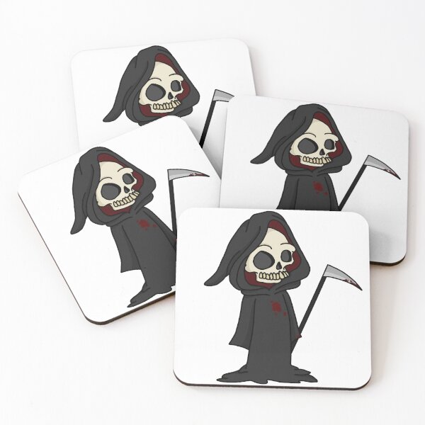 Item preview, Grim Reaper Sticker designed and sold by Macabre-Creates.