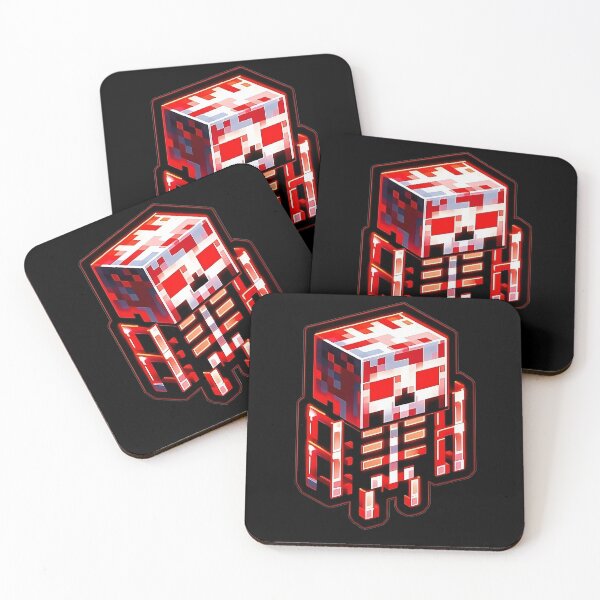 Item preview, Red Light Minecraft Skeleton designed and sold by Suissino.