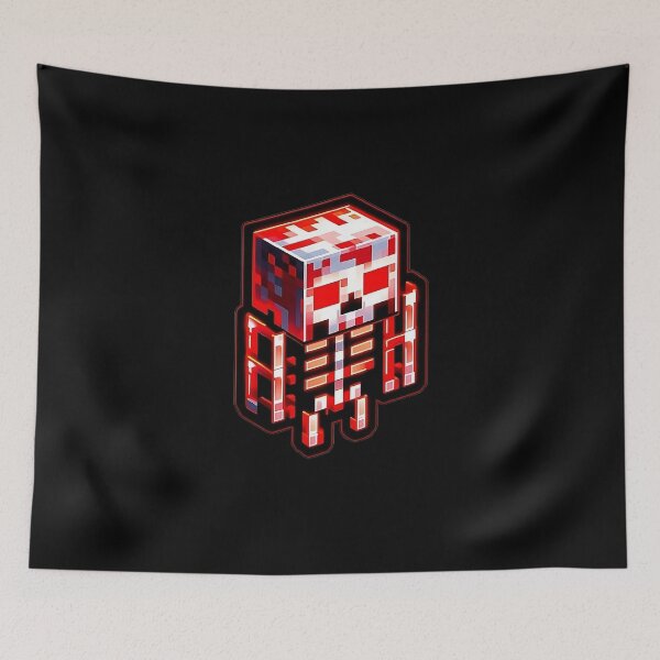 Item preview, Red Light Minecraft Skeleton designed and sold by Suissino.