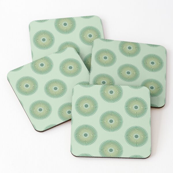 Item preview, green concentric in green designed and sold by designmari.