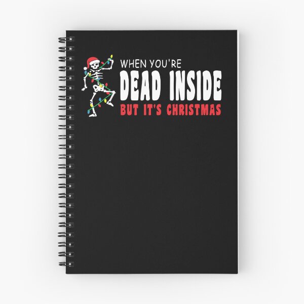 Item preview, Dead Inside but it's Christmas Skeleton Santa designed and sold by Chelsealuv Krigbaum.