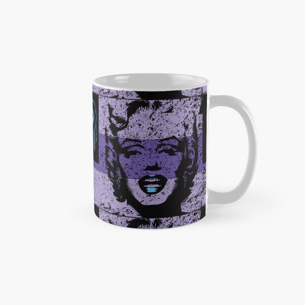 Item preview, LOVE PEACE MARILYN FLAG Purple Distressed Dark Version designed and sold by pelagio.