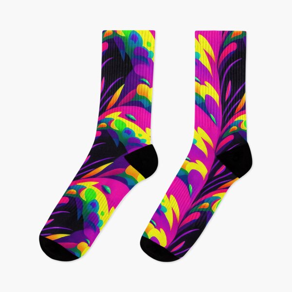 Item preview, Neon Splash Feathers designed and sold by aurahealing.
