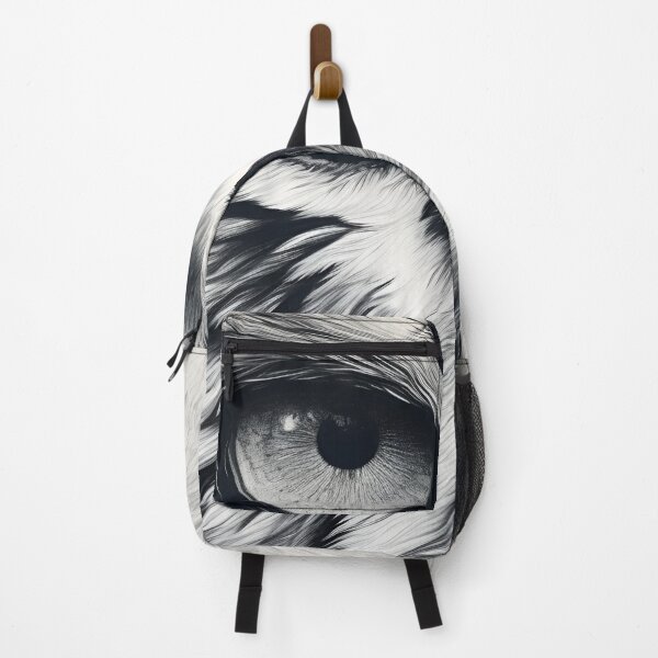 Item preview, Extreme closeup of black and white lion designed and sold by dcrc.